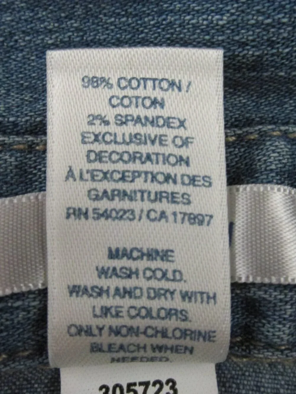 OLD NAVY GIRL'S SIZE 12 SHIRT STRETCH DENIM CAP SLEEVES TOP WESTERN COASTAL COWG